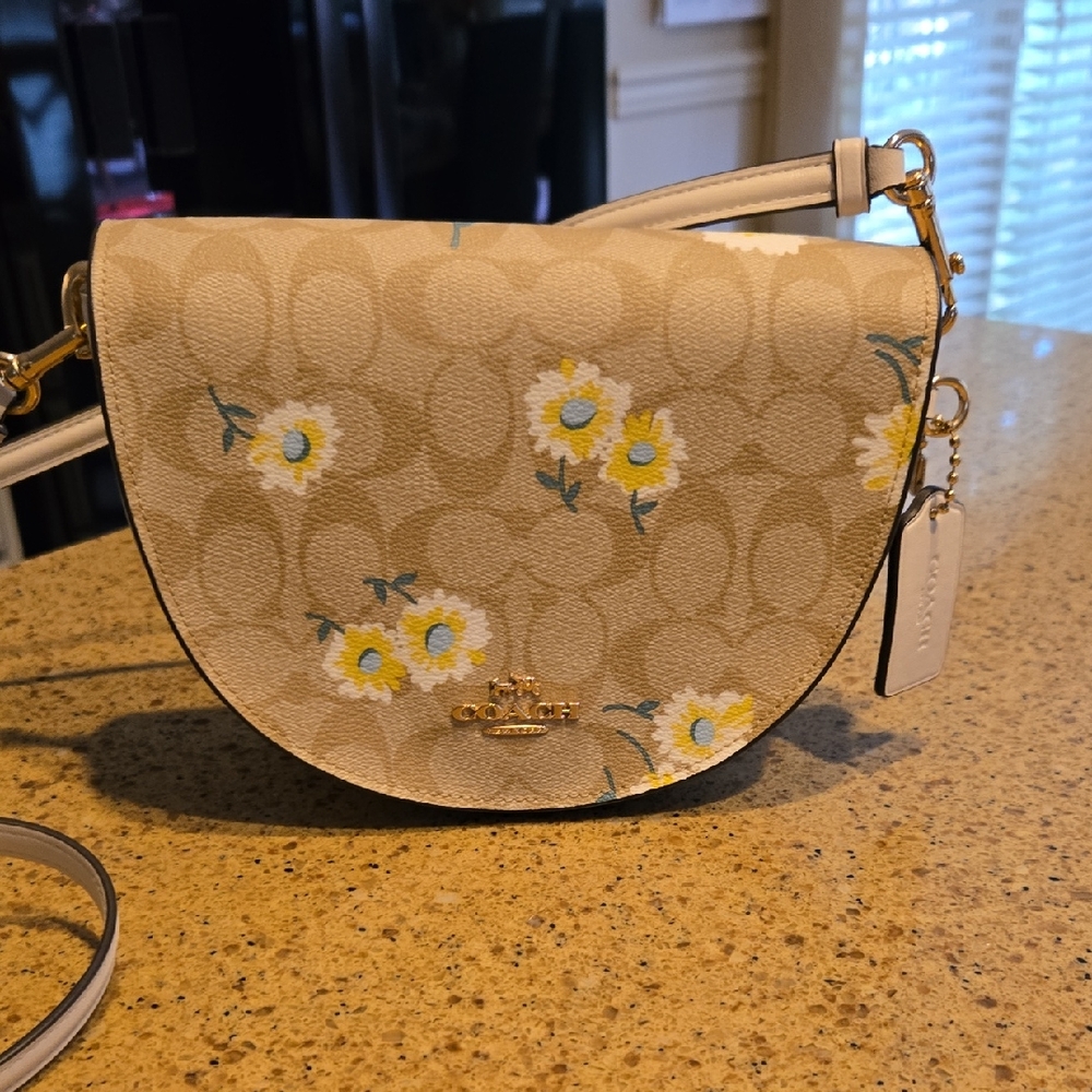 Coach Daisy Print Crossbody Bag